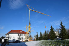 Renovierungsarbeiten am Pfarrhaus der Katholischen Kirchengemeinde Zierenberg